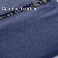 Ultra-thin RFID Blocking Leather Card Wallet - Renée