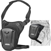 Tactical Motorcycle Leg Bag with Waterproof EVA Shell & Expandable Storage