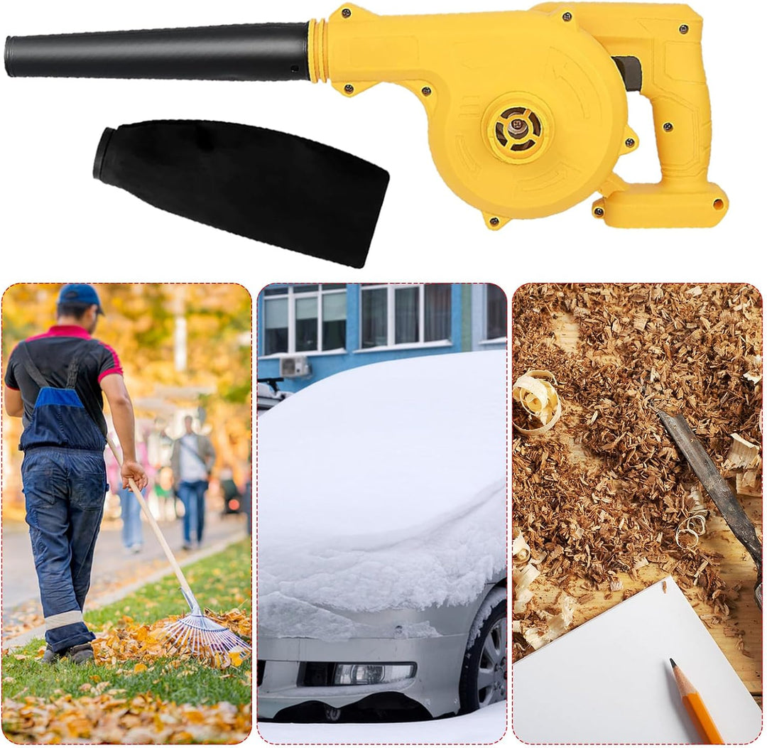Cordless Leaf Blower – Portable High-Power Handheld Air Duster for Yard & Snow – Veyro