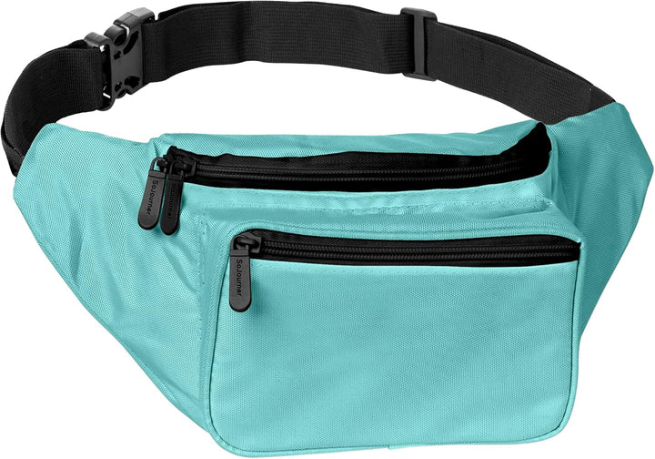 Holographic Bum Bag with Adjustable Strap – Unisex Waist & Festival Pack (1+1 FREE)