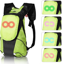 LED Motorcycle Backpack – Luminous Safety Glow Bag for Outdoor & Night Riding – Lumaro