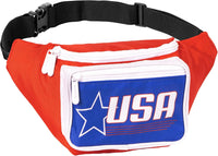 Holographic Bum Bag with Adjustable Strap – Unisex Waist & Festival Pack (1+1 FREE)