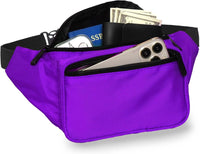 Holographic Bum Bag with Adjustable Strap – Unisex Waist & Festival Pack (1+1 FREE)