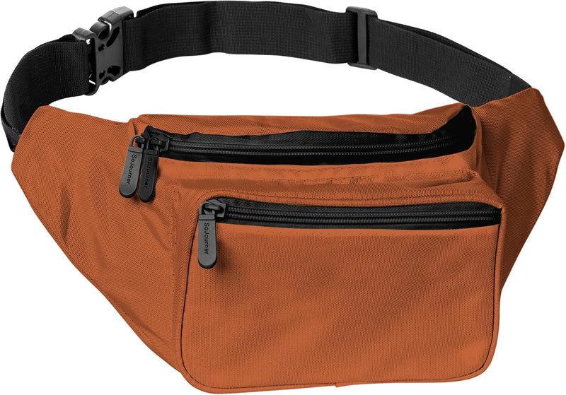 Holographic Bum Bag with Adjustable Strap – Unisex Waist & Festival Pack (1+1 FREE)