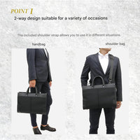 Professional 2-Way Business Briefcase with Organised Storage