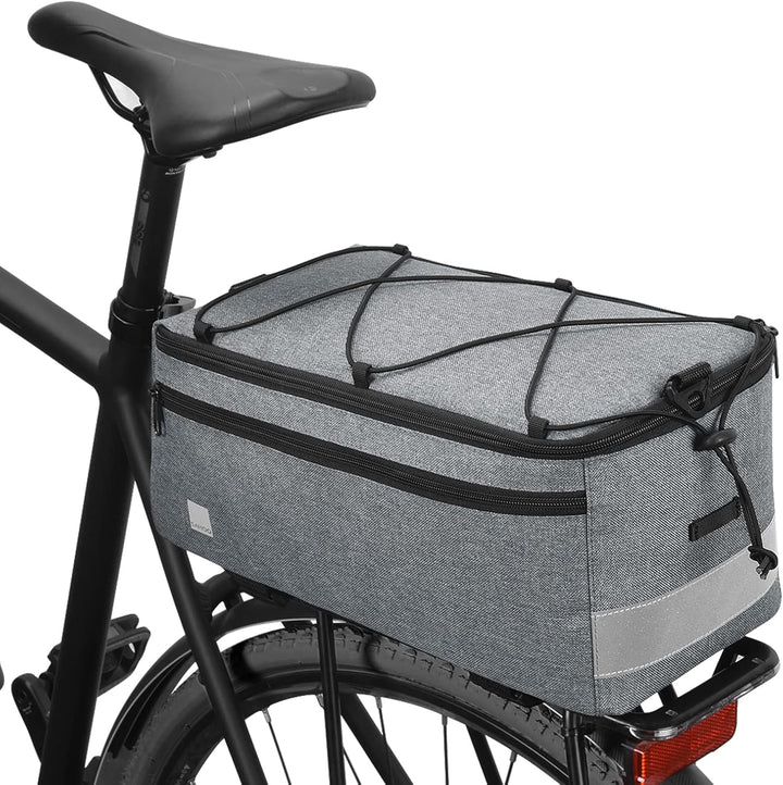8L Insulated Bike Rear Trunk Cooler Bag with Shoulder Strap – Trevilo