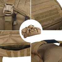 Waterproof Tactical Gym Duffel Backpack – 45L Multi-Use Travel & Sports Bag