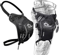 Tactical Motorcycle Leg Bag with Waterproof EVA Shell & Expandable Storage