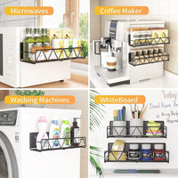 No-Drill Magnetic Spice Rack Set – Vespera