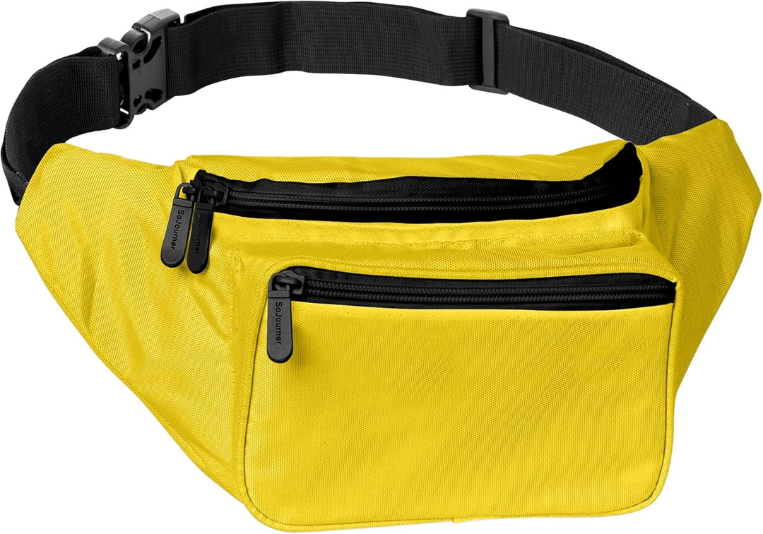 Holographic Bum Bag with Adjustable Strap – Unisex Waist & Festival Pack (1+1 FREE)