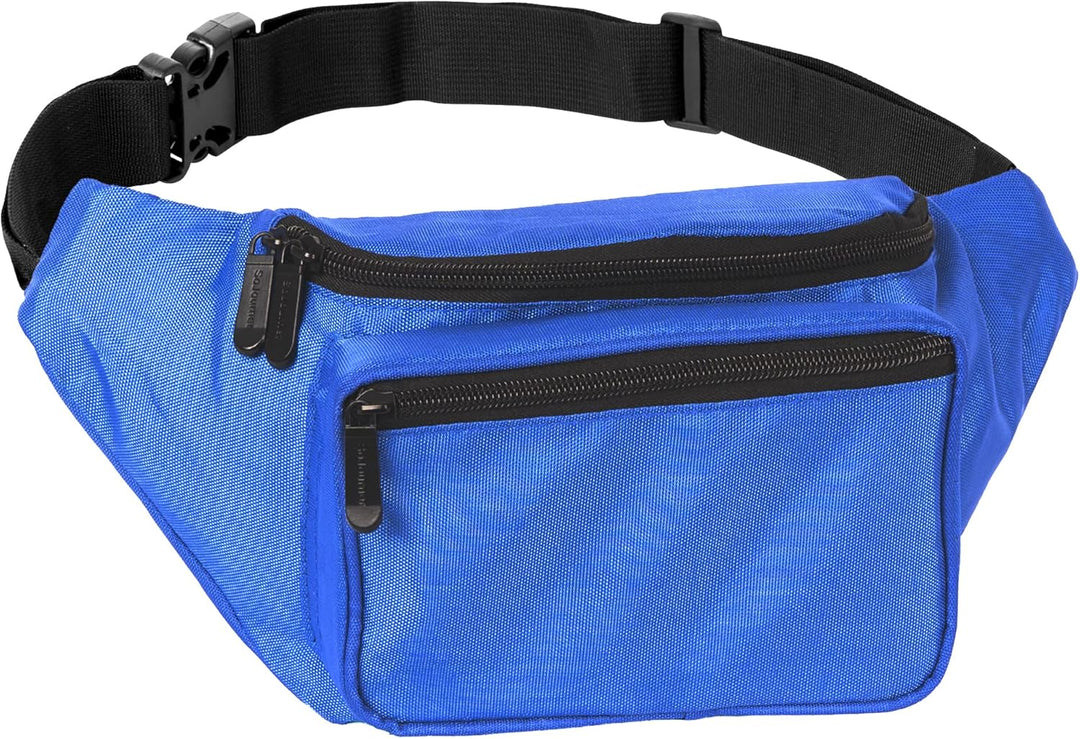 Holographic Bum Bag with Adjustable Strap – Unisex Waist & Festival Pack (1+1 FREE)