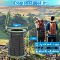 Portable Toilet with Adjustable Height – CampMate