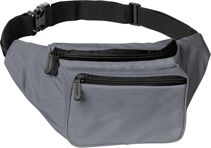 Holographic Bum Bag with Adjustable Strap – Unisex Waist & Festival Pack (1+1 FREE)