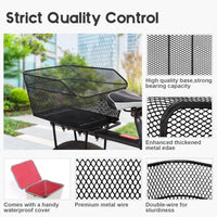 Waterproof Rear Bike Basket with Rainproof Cover – Velora