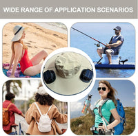 Solar Fan Cooling Hat with UV Protection – Solvoro