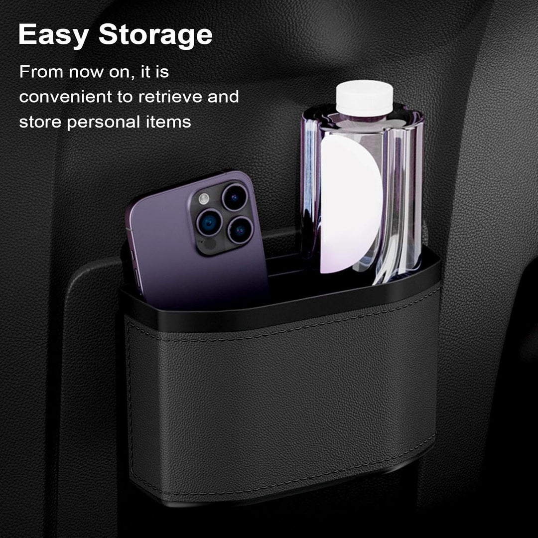 Smell-Proof Car Trash Can with Touch Light – Lurevo