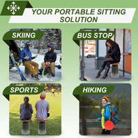 Collapsible Stool with Cushion – SitMax