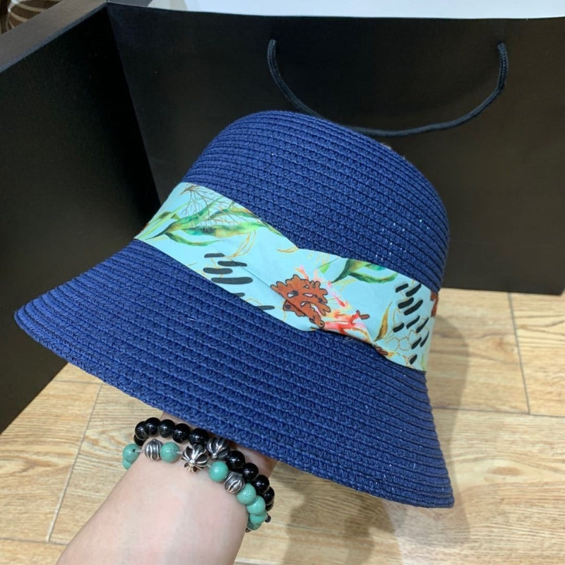 Summer sunhat with bow and wide brim – ShadeRibbon