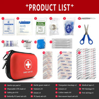 91-Piece First Aid Kit - SafeKit Pro-Red-State of Style