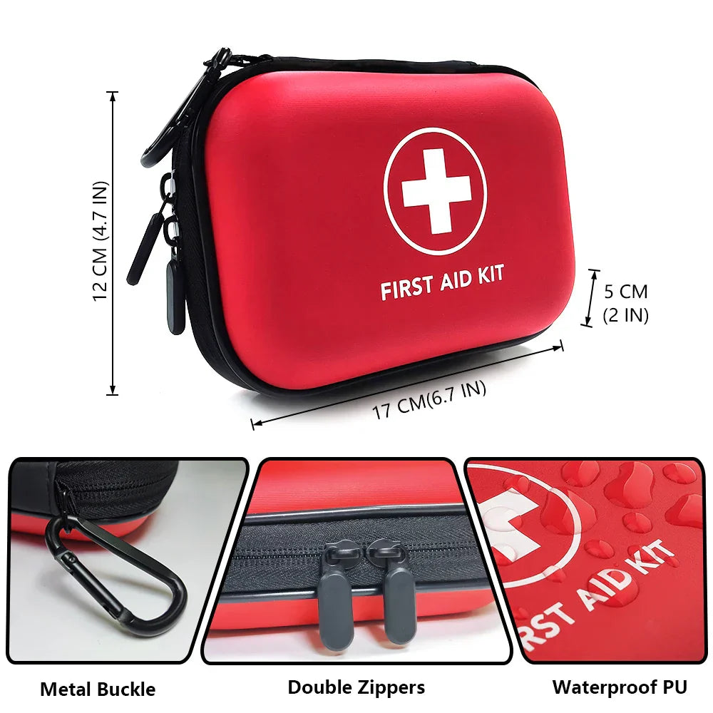 91-Piece First Aid Kit - SafeKit Pro-Red-State of Style