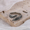 Wing Design Silver Ring | Adjustable Women's Jewellery