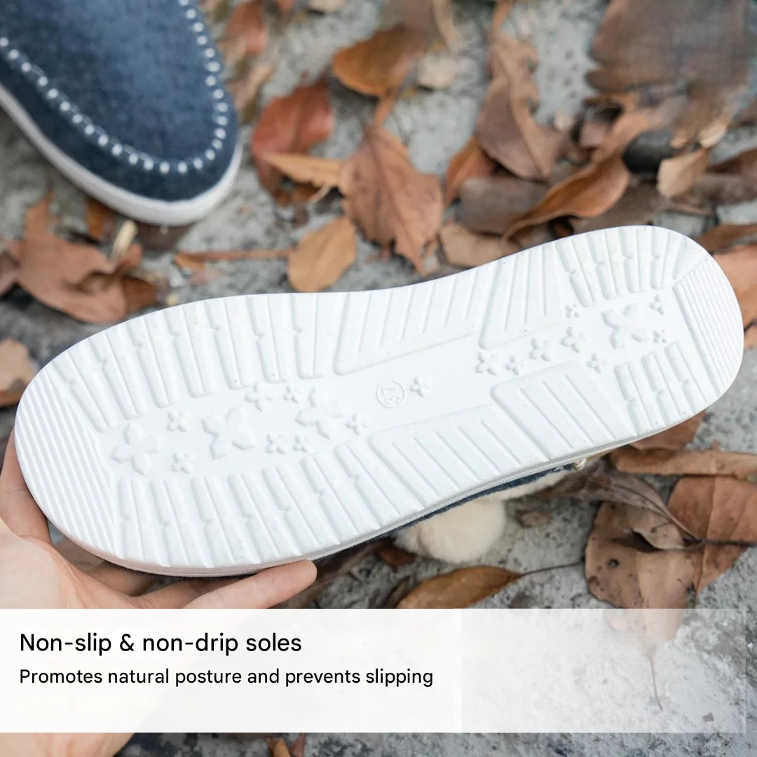 Ladies' comfort shoes with plush lining – Valeria