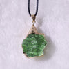 Fine Natural Moldavite Necklace - Lyra