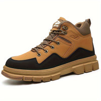 Men's safety shoes mid-cut with reinforced toe cap & sole – Auron