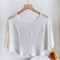 Ladies' Ice Silk Scarf with Knit & UV Protection - Amira