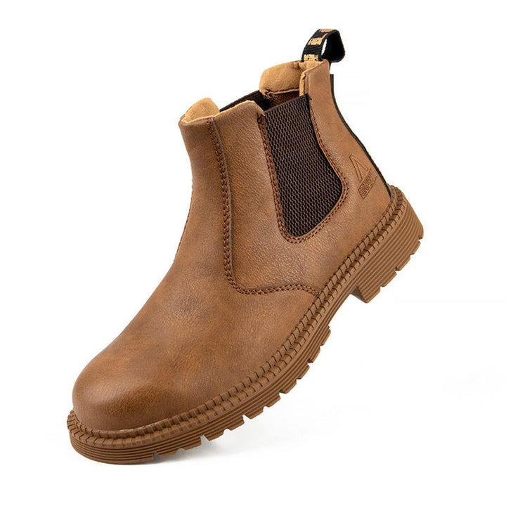 Waterproof Leather Work Boots - Sigvard