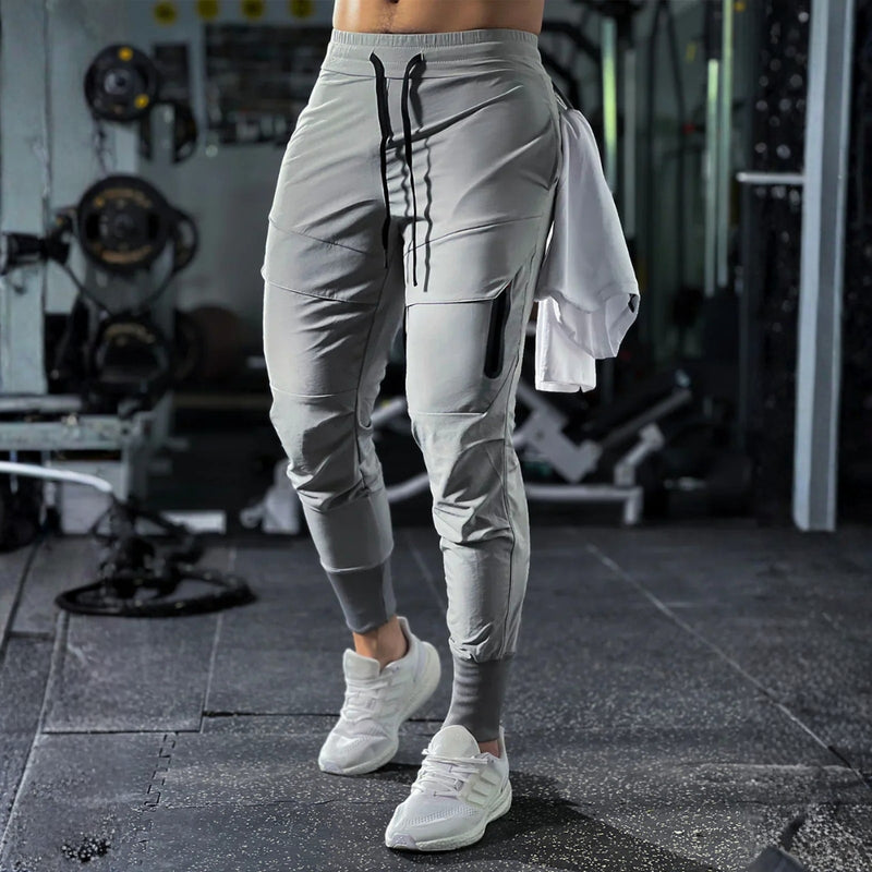 Men's Sports Trousers with Stretch and Pockets – Dario