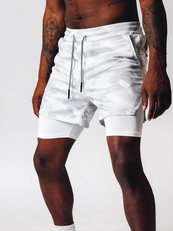 2-in-1 Summer Sports Shorts for Men – Felix
