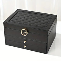 Multilayer Leather Jewellery Box | Organised and Stylish Storage
