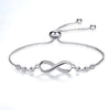 Stylish and Adjustable Infinity Bracelet - Nova