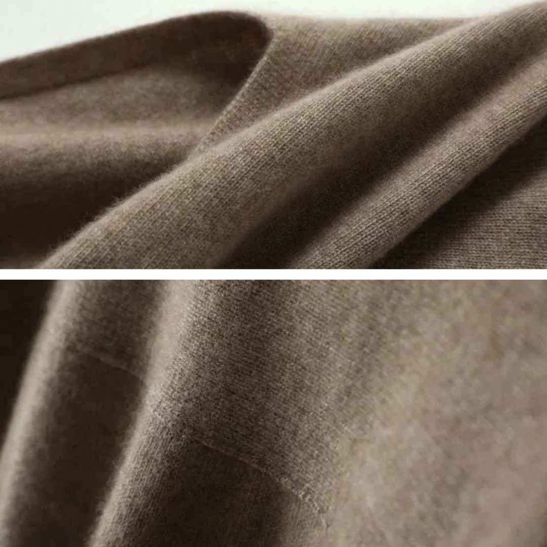 Ladies' knitted cape made of soft material – Lorena