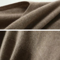 Ladies' knitted cape made of soft material – Lorena