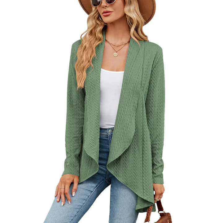 Knitted Ladies Cardigan with Open Fit – Aurora