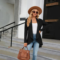 Knitted Ladies Cardigan with Open Fit – Aurora