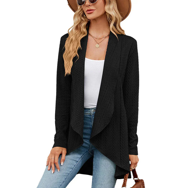 Knitted Ladies Cardigan with Open Fit – Aurora