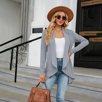 Knitted Ladies Cardigan with Open Fit – Aurora