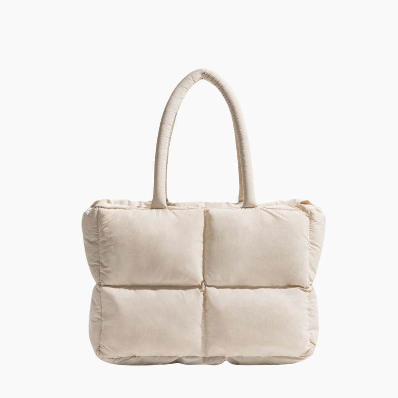 Stylish Puffer Shoulder Bag - Aurora