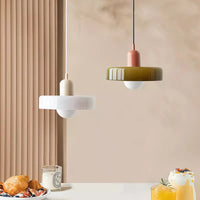 Colourful Pendant Lamp in Bauhaus Style - StiloGlas