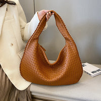 Woven Shoulder Bag - Camille