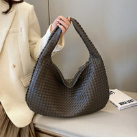 Woven Shoulder Bag - Camille