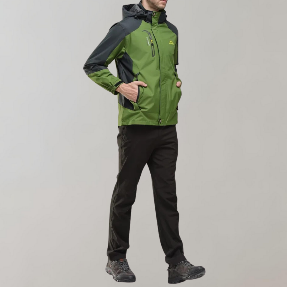 Windproof Men's Jacket - AquaShield