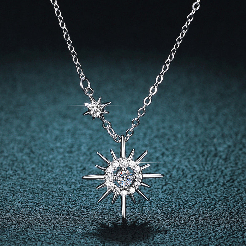 Hexagram Pendant Necklace | Elegant Sterling Silver Jewellery