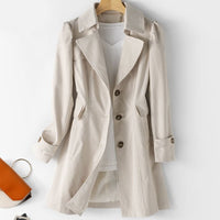 Trendy Women's Trench Coat – Carenza