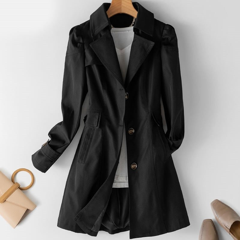 Trendy Women's Trench Coat – Carenza
