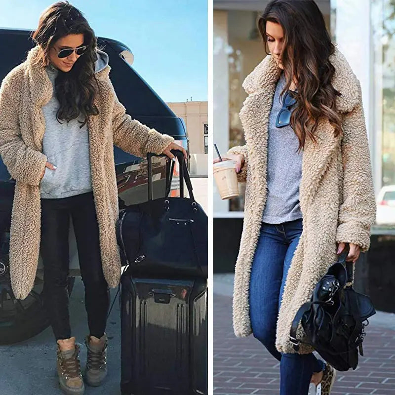Comfortable Women's Winter Coat - Mila