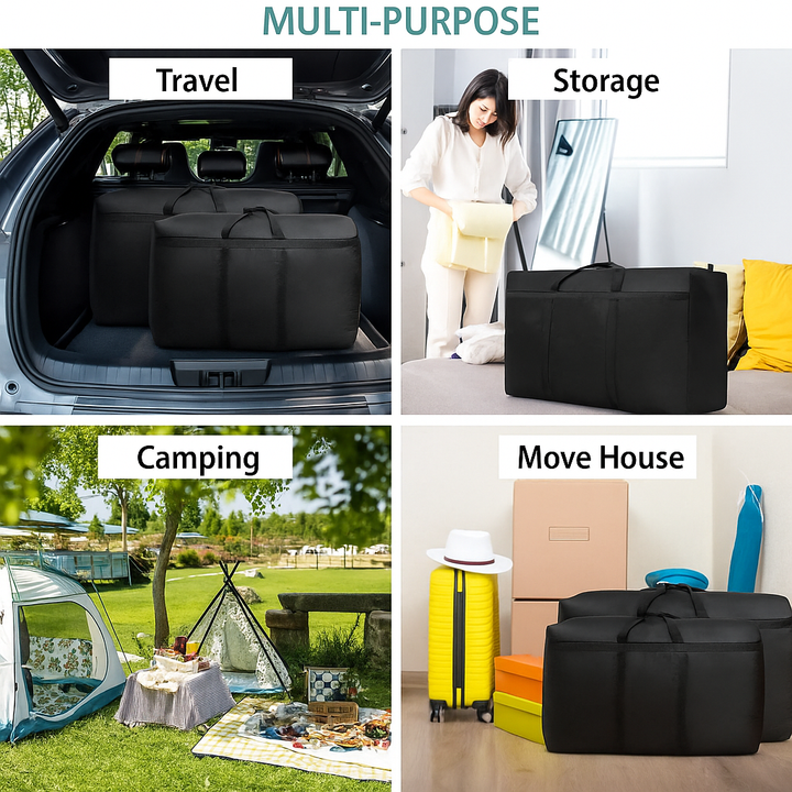 Extra Large Heavy-Duty Storage Bag 150L – Waterproof & Foldable – Buy 1, Get 1 Free